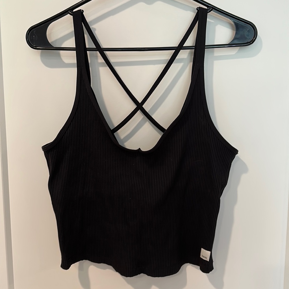 Vuori Long Line Ribbed Bra - Large